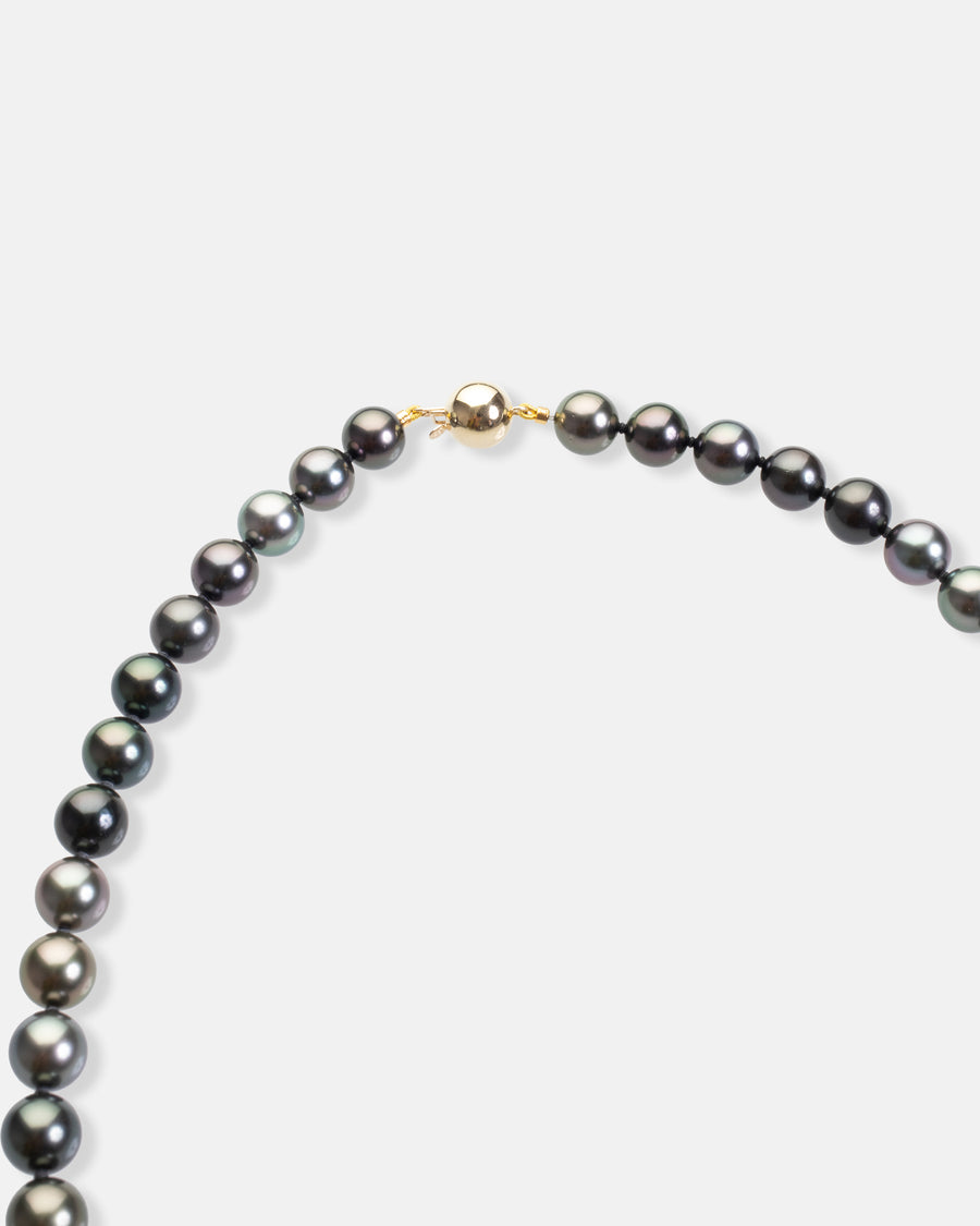 round tahitian pearl necklace
