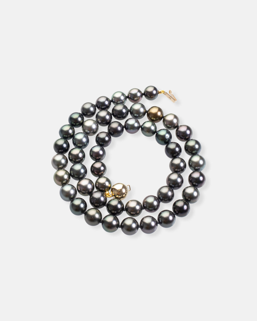 round tahitian pearl necklace