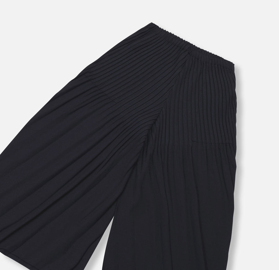 linen like pleats pants