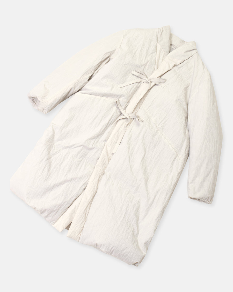 recycled down coat