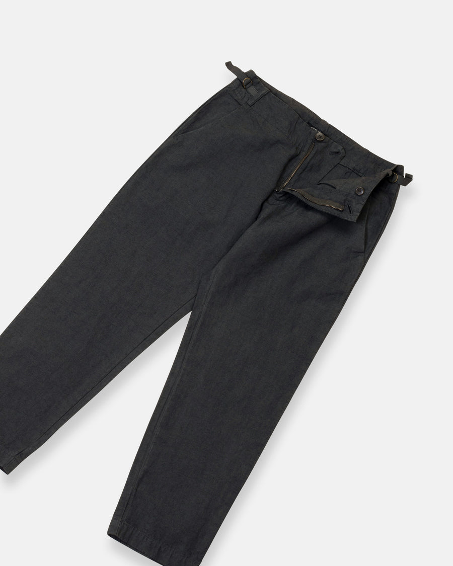 cotton ramie classic pants