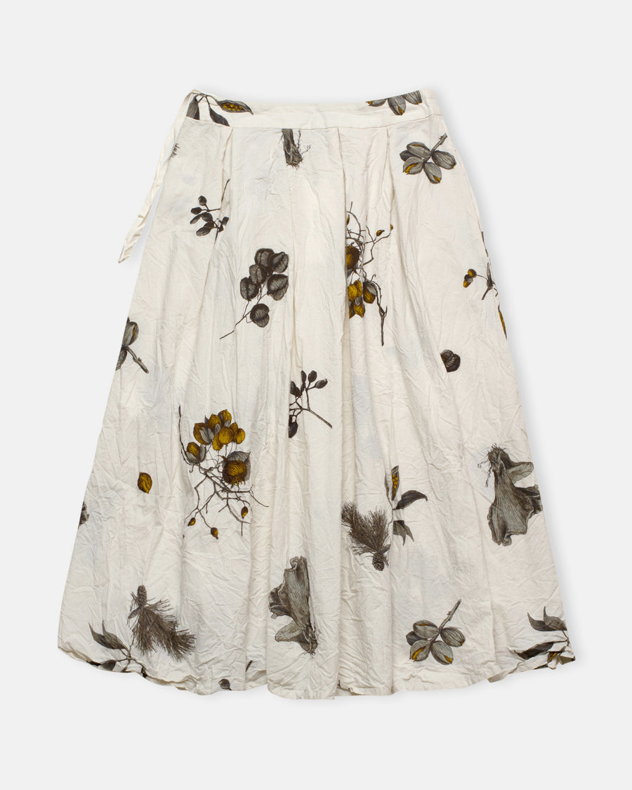 secret forest print skirt