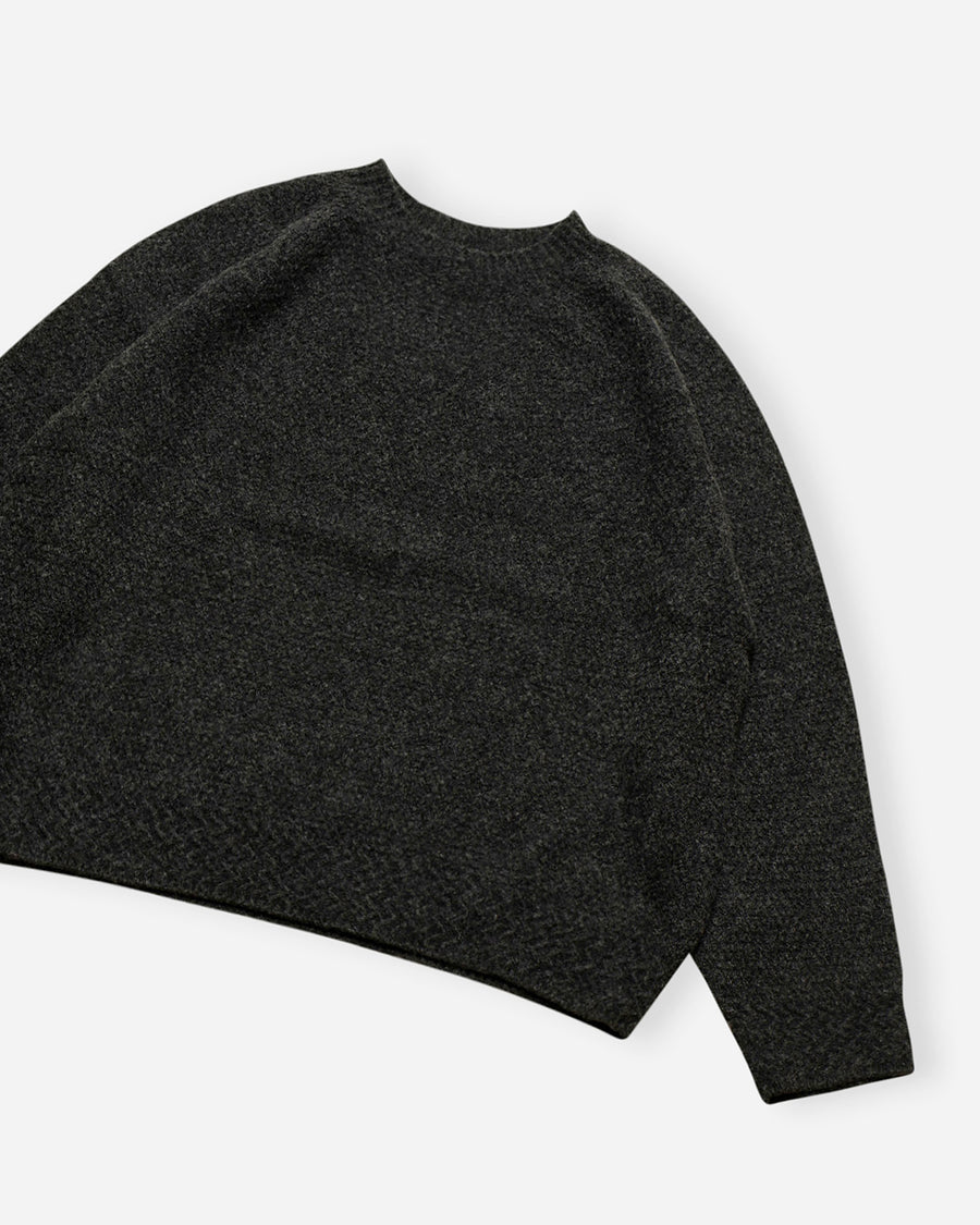 cashmere crew neck knit pullover