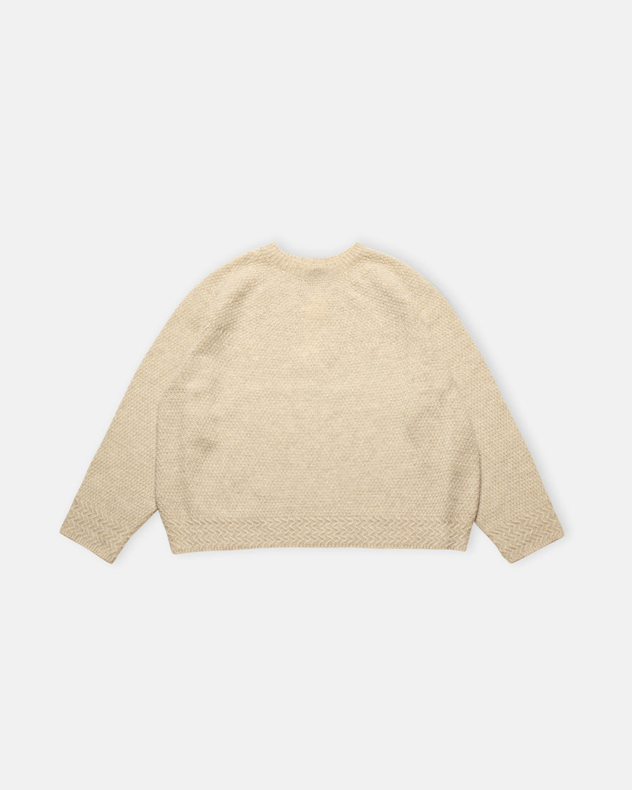 cashmere crew neck knit pullover