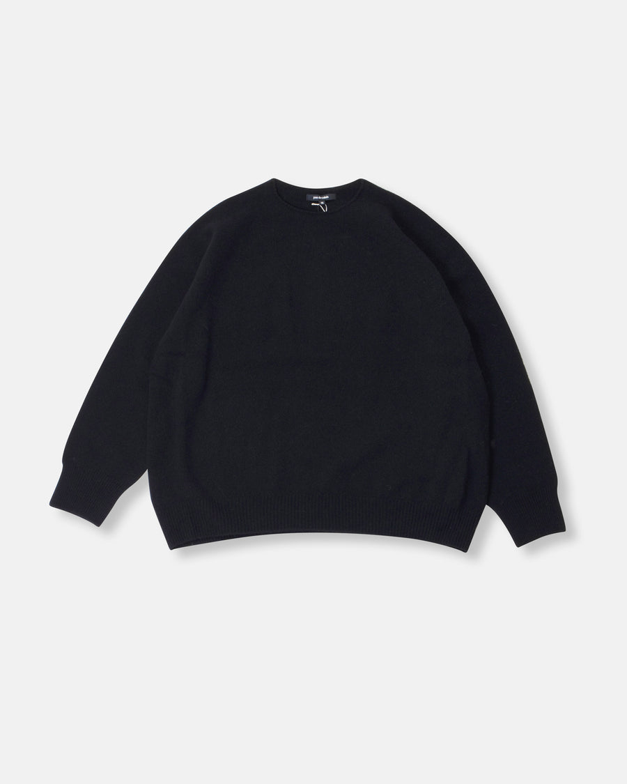 fine wool crew neck pullover