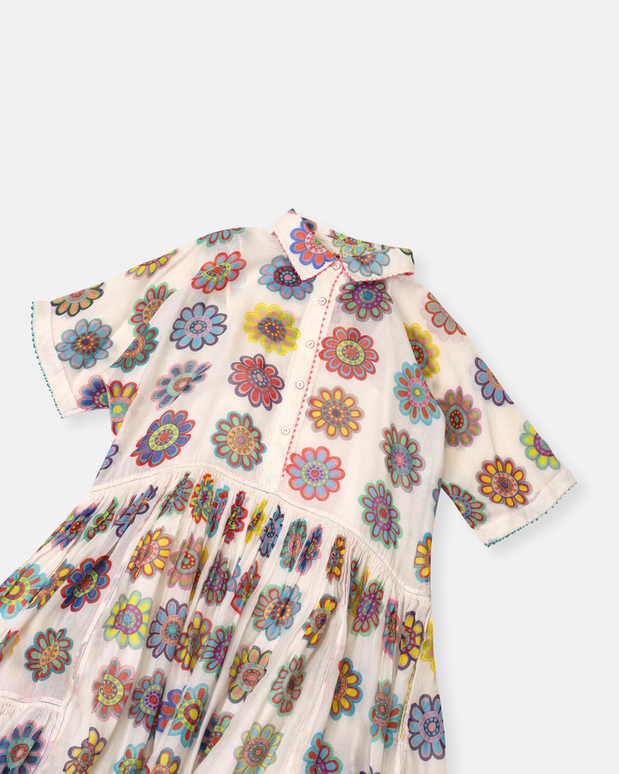 floral print shirtdress