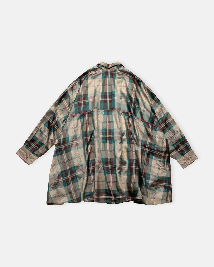 oversized plaid shirt