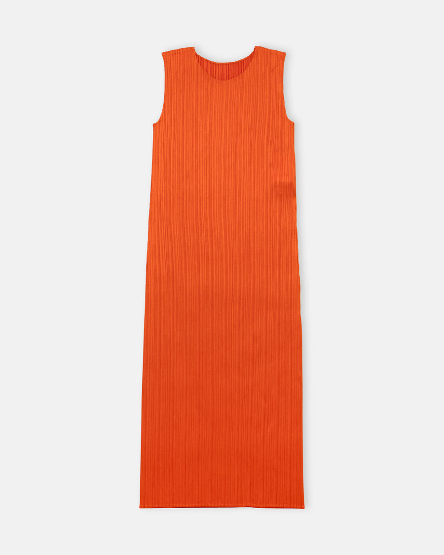 monthly colors sleeveless dress