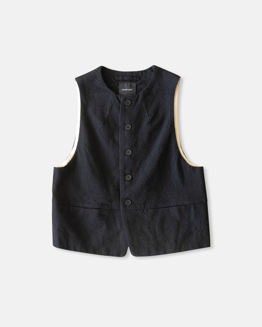 crew neck vest