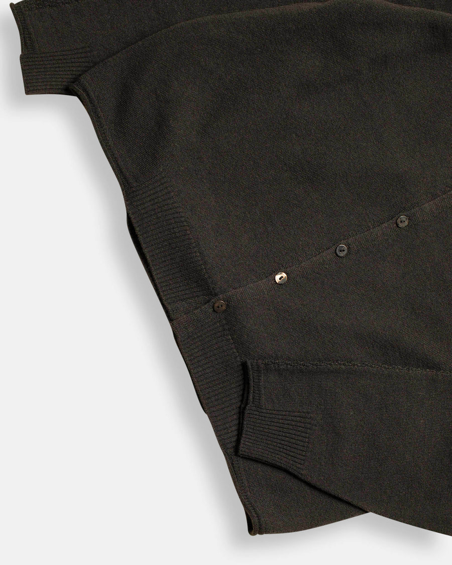 airy wool cardigan