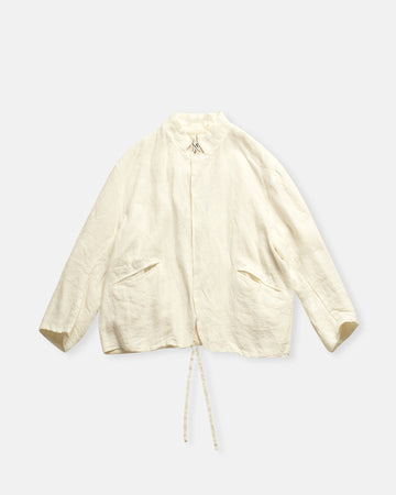 buttonless weird jacket