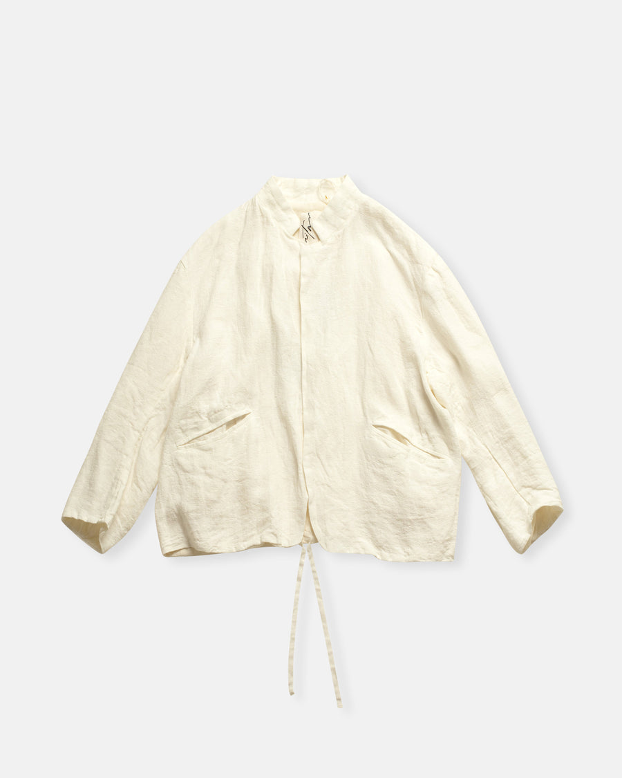 buttonless weird jacket