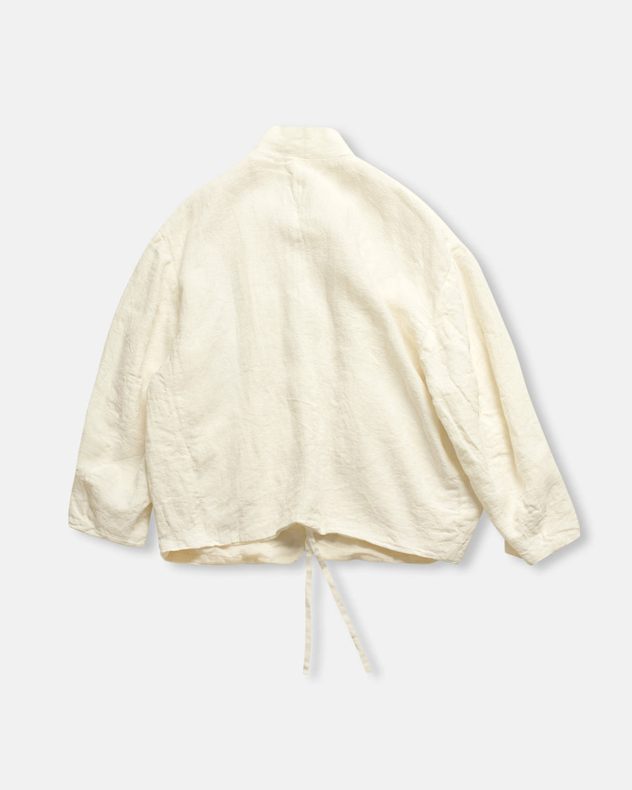 buttonless weird jacket