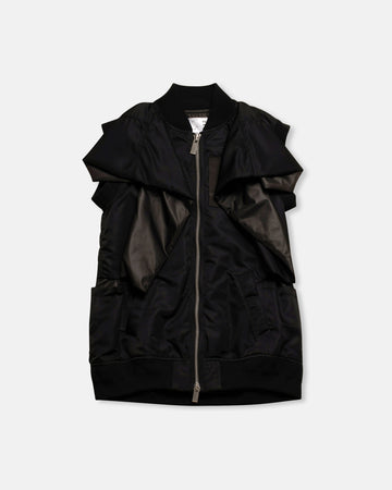 nylon twill vest