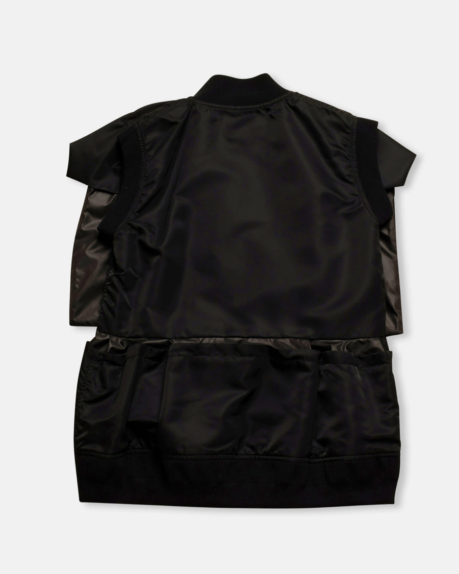 nylon twill vest