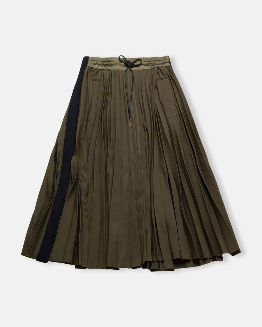 technical jersey skirt