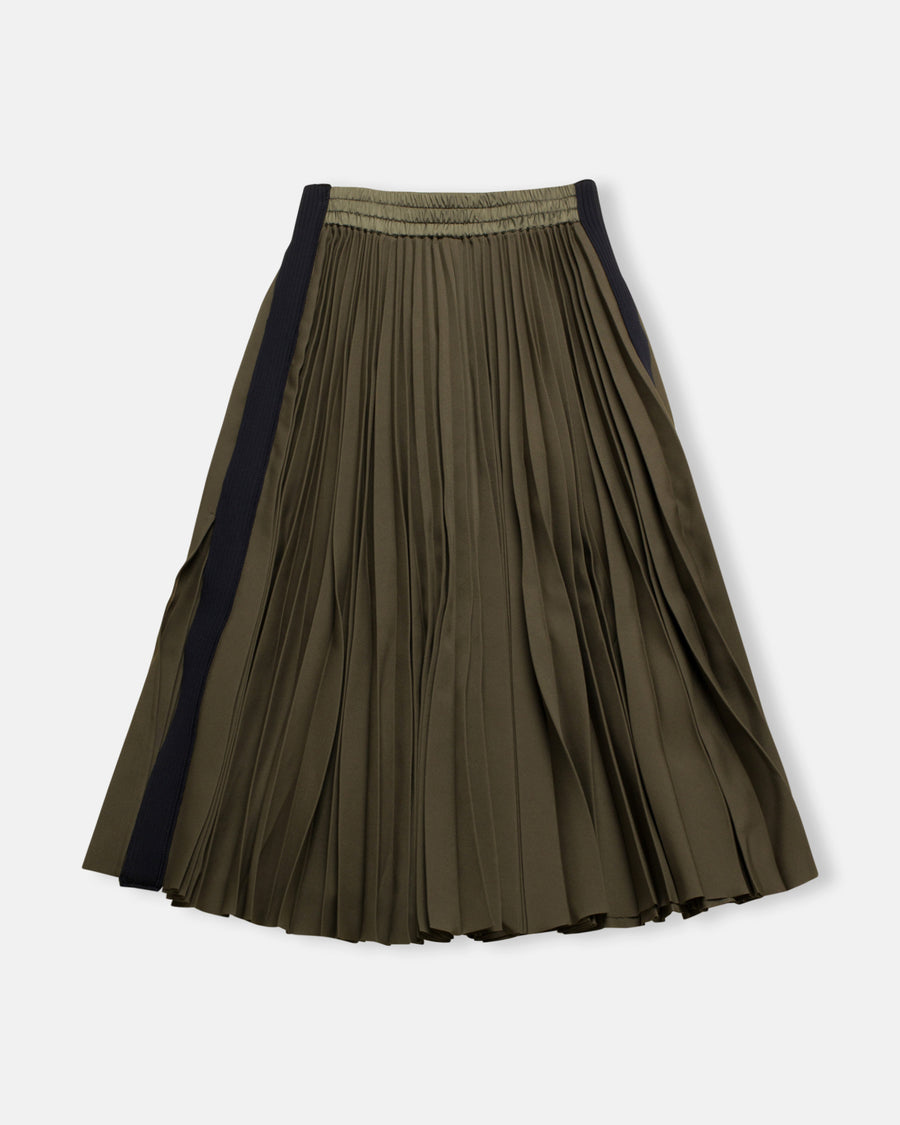 technical jersey skirt