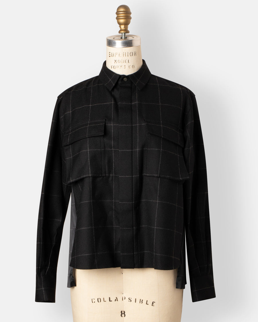 windowpane shirt