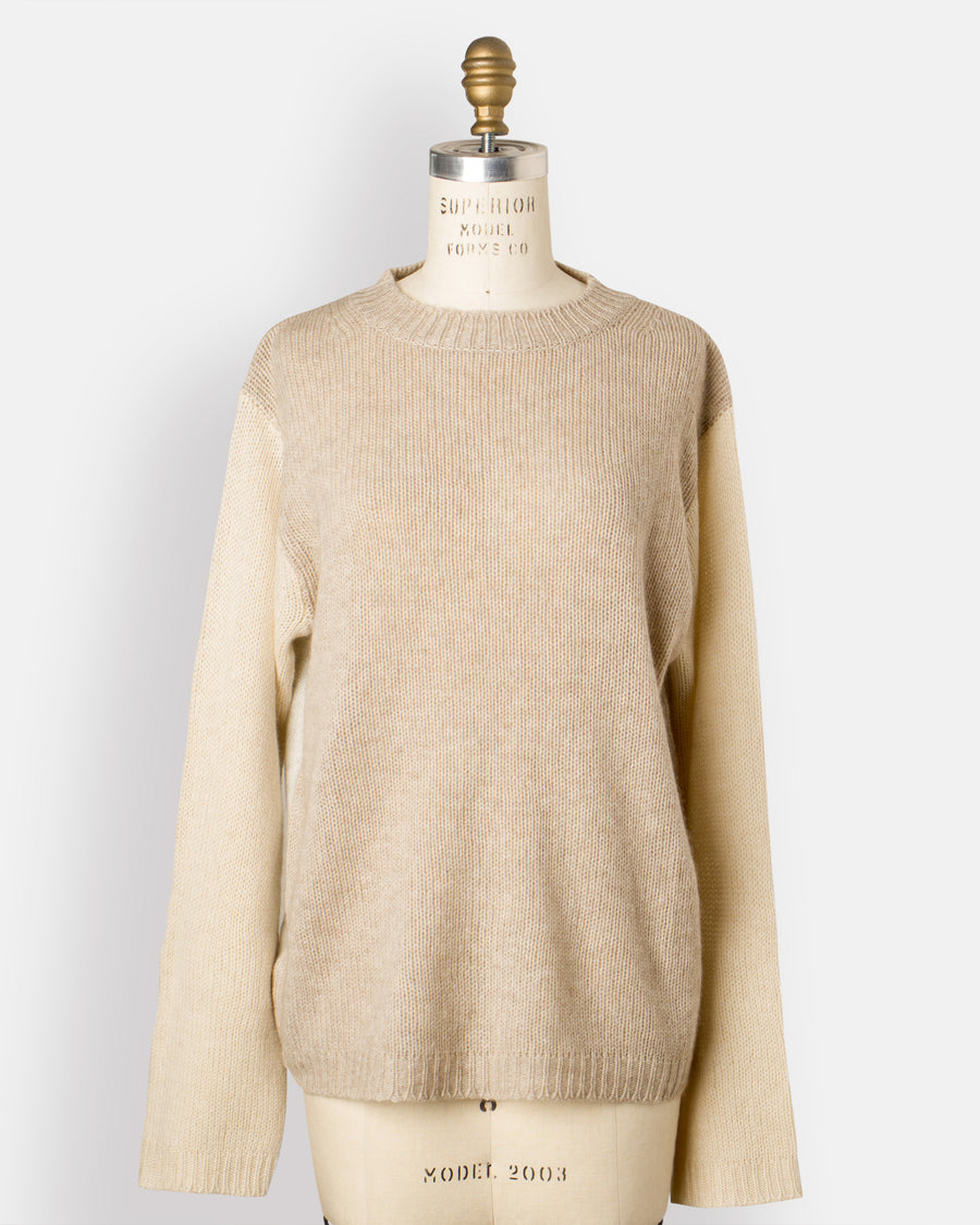 matcha crewneck sweater