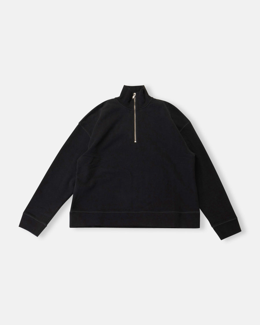 half zip sweatshirt