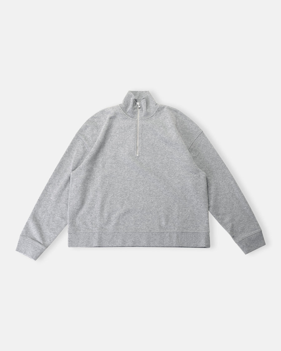 half zip sweatshirt