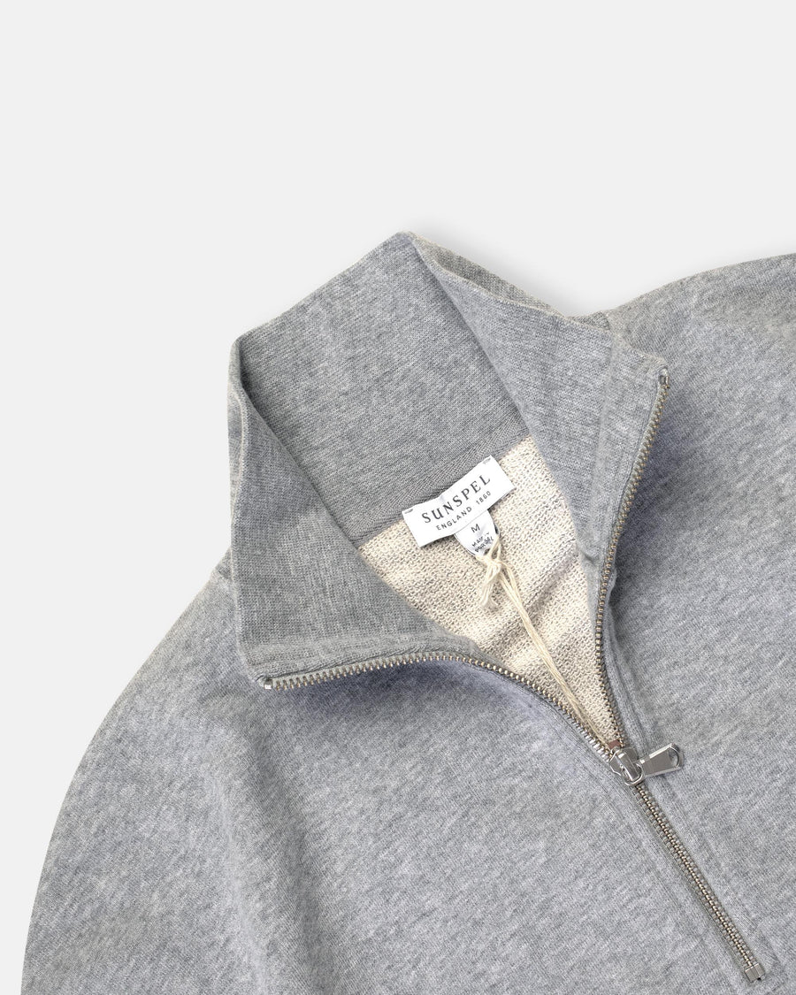 half zip sweatshirt