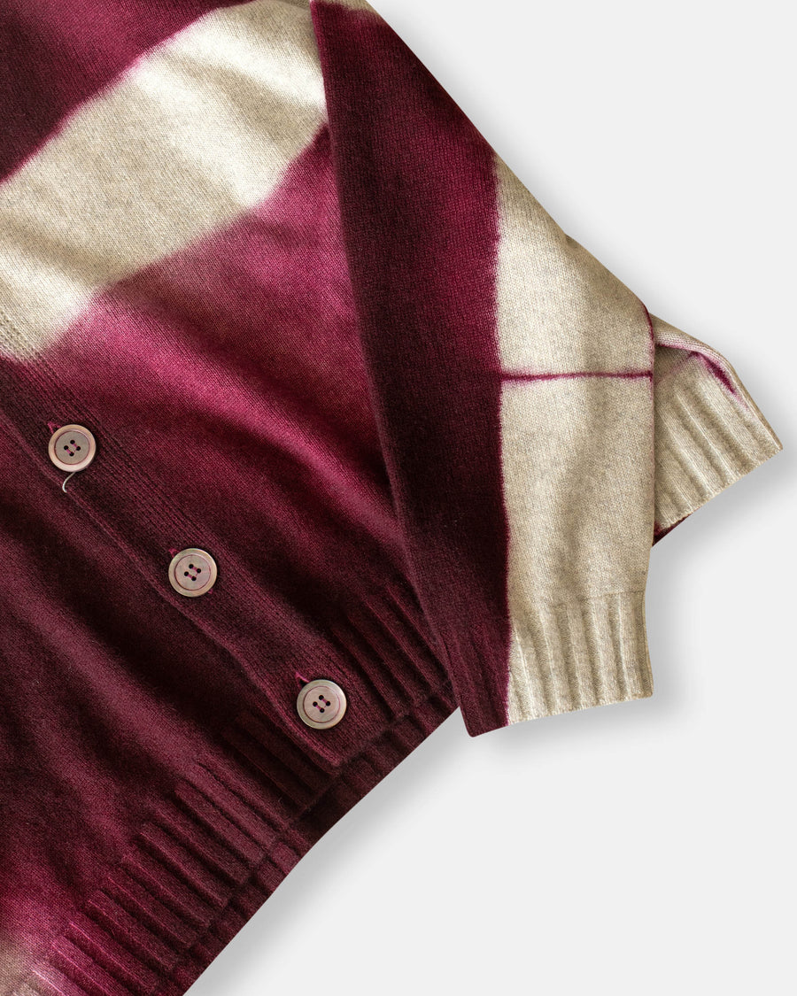 cashmere seamless short cardigan