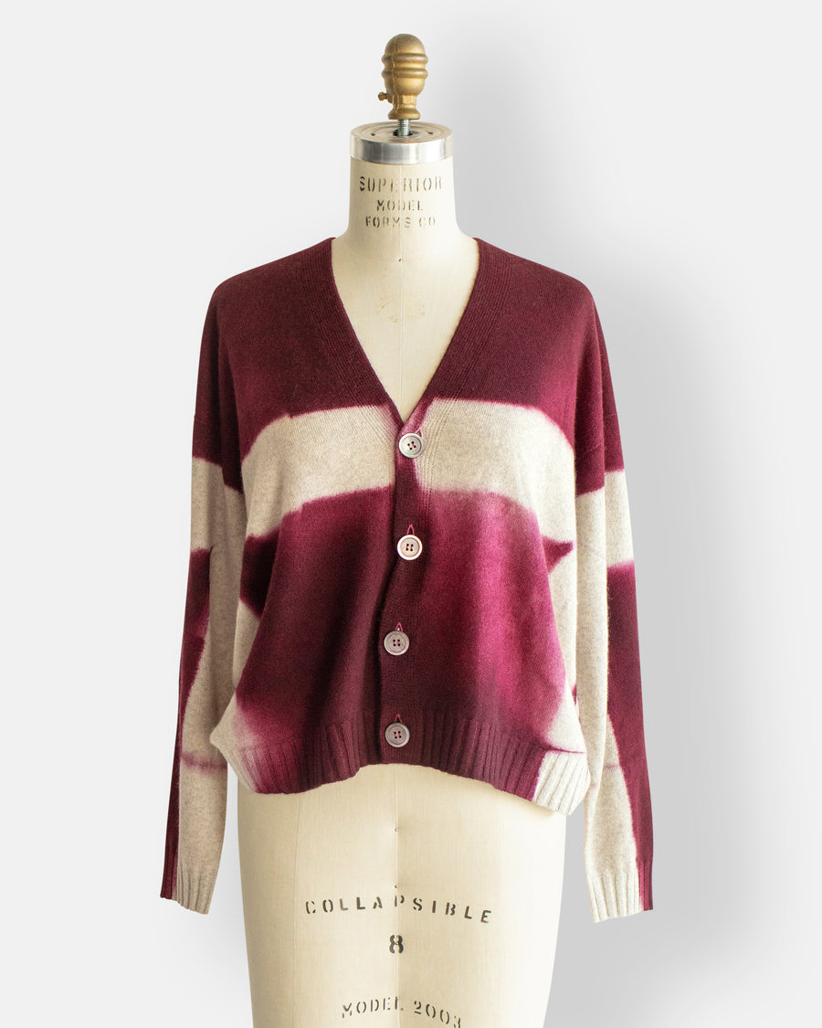 cashmere seamless short cardigan