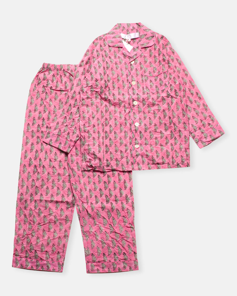 block print pajama set