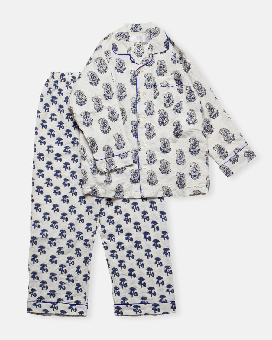 block print pajama set