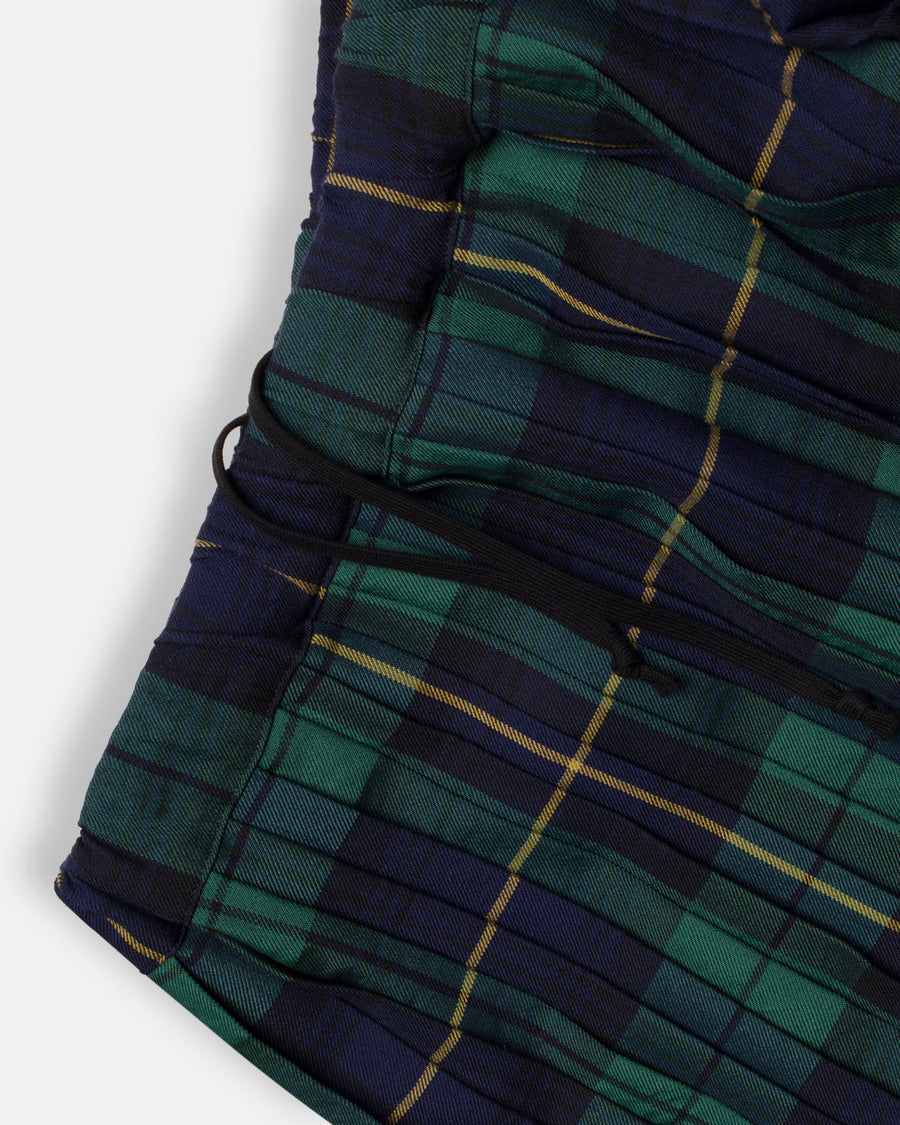 tartan plaid pleated skirt