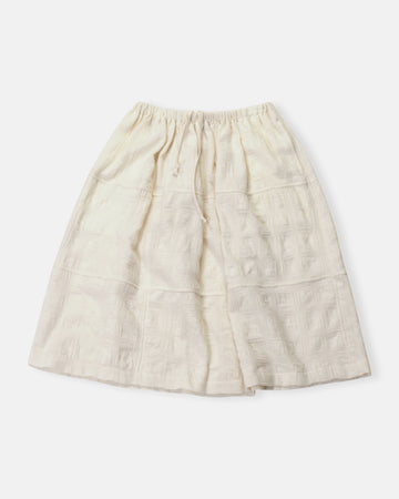 geometric texture skirt