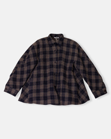 crest shirt jacket