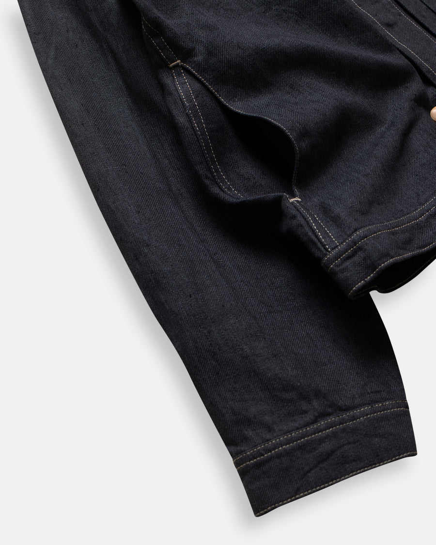 linen denim jacket
