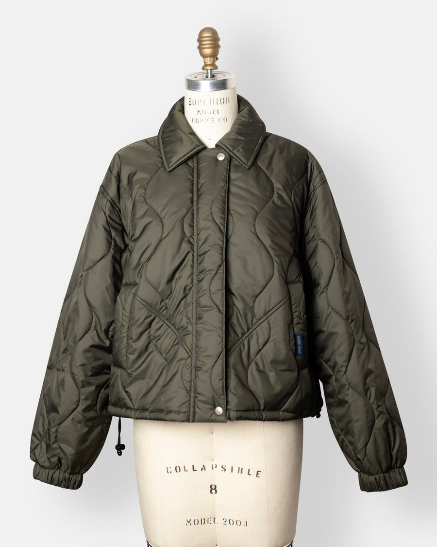 ymc x lavenham heath bomber jacket