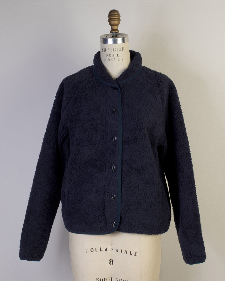 cotton fleece beach jacket