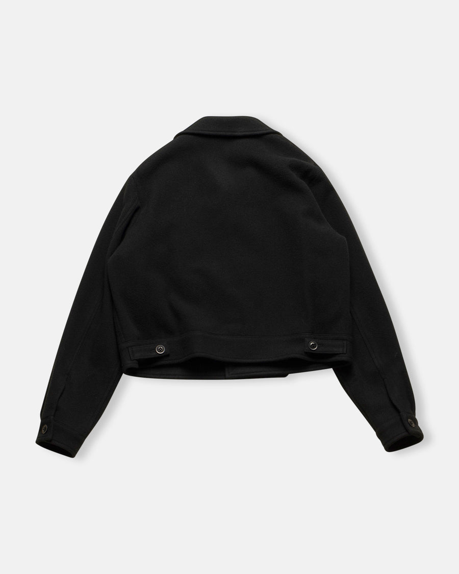 blouson patch pocket jacket