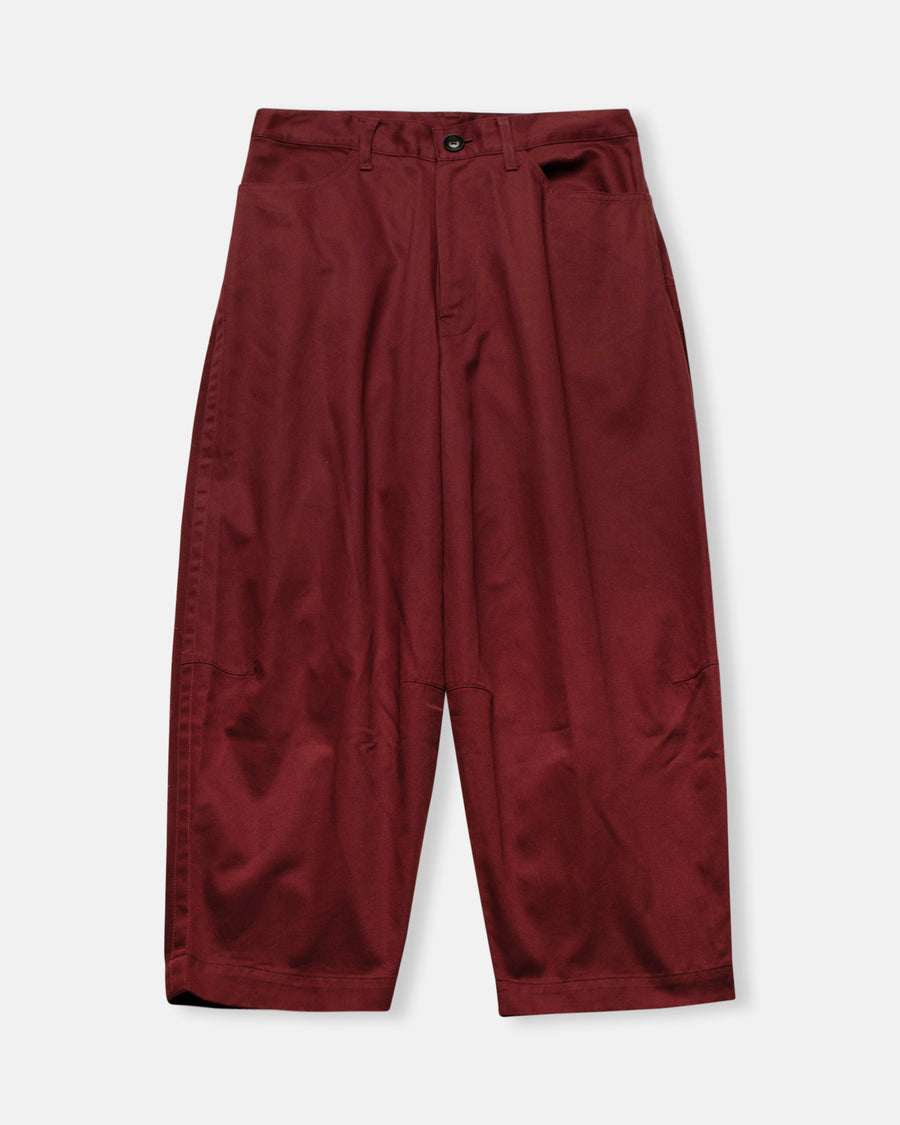 cut line knee pants