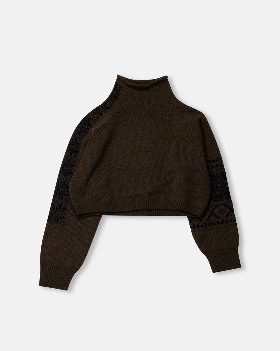 short snow pullover
