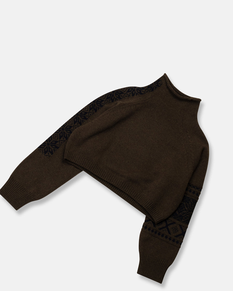 short snow pullover