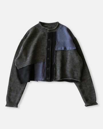 patchwork cardigan