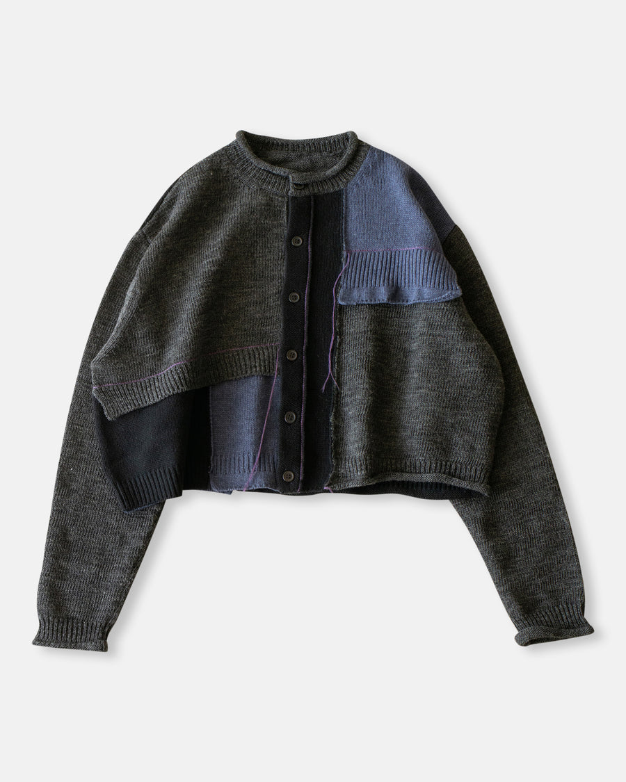 patchwork cardigan
