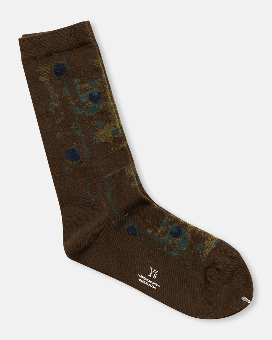 multipe dot socks