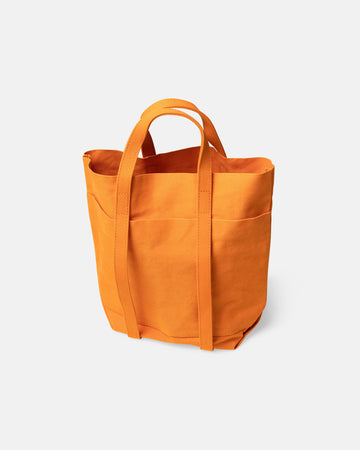 tall small washed canvas 6 pocket tote