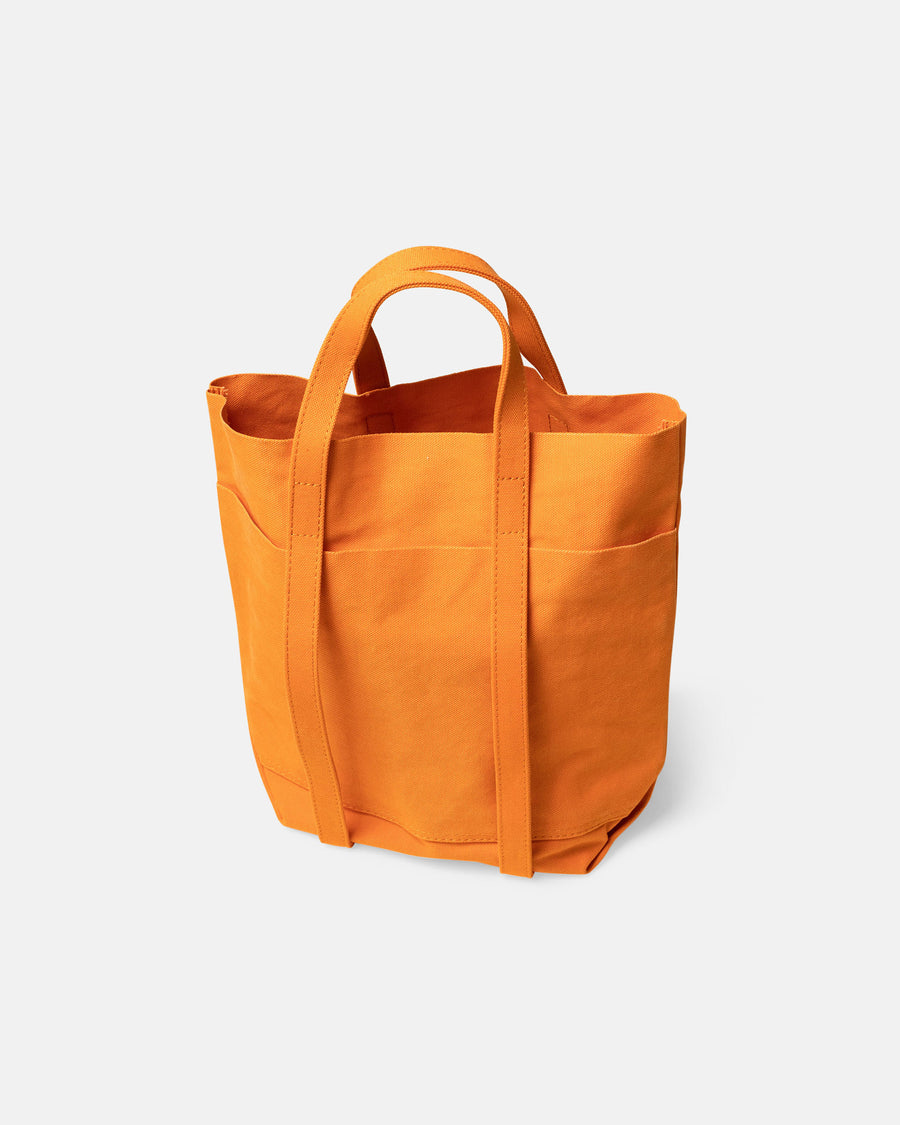 tall small washed canvas 6 pocket tote