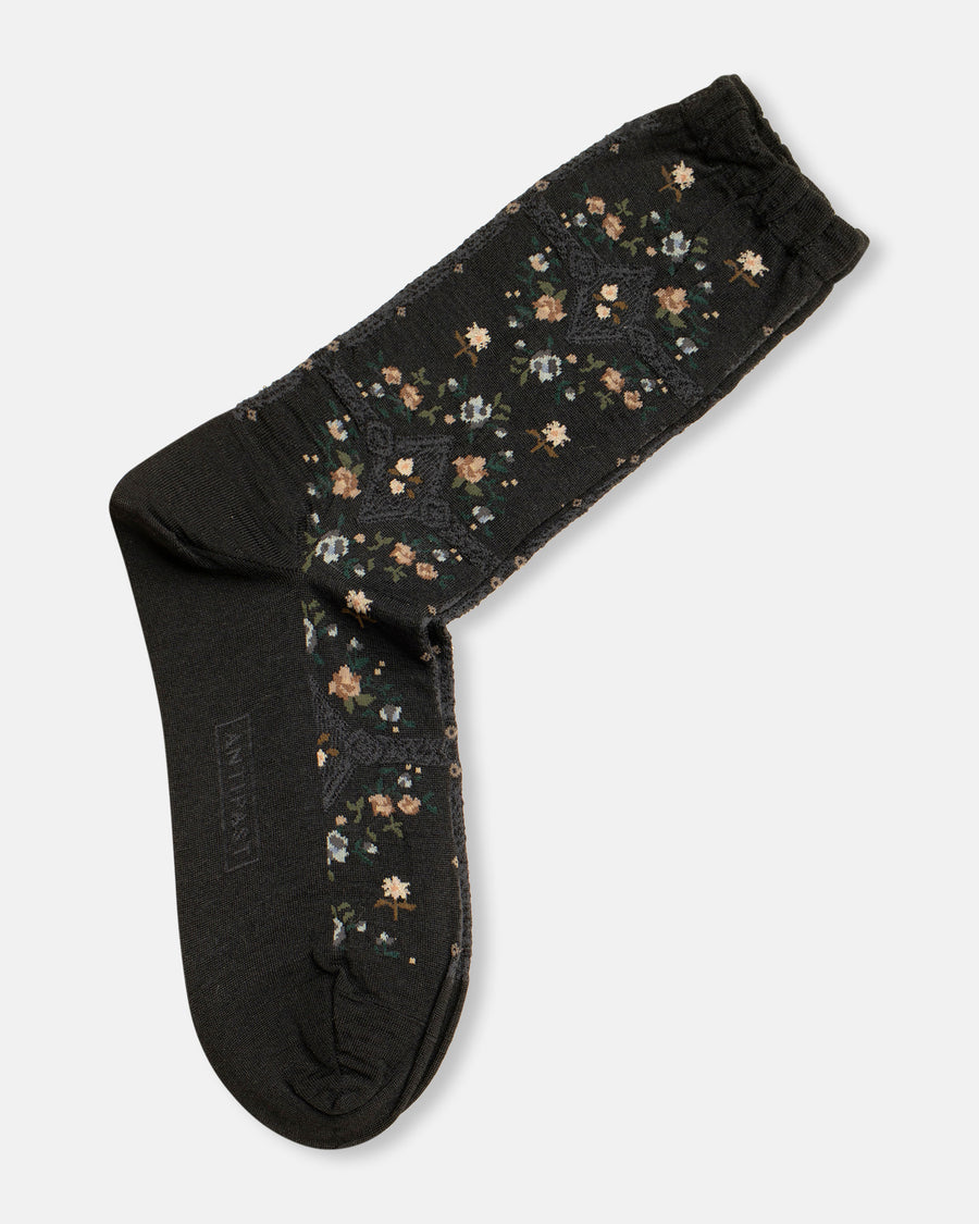 rose wall socks