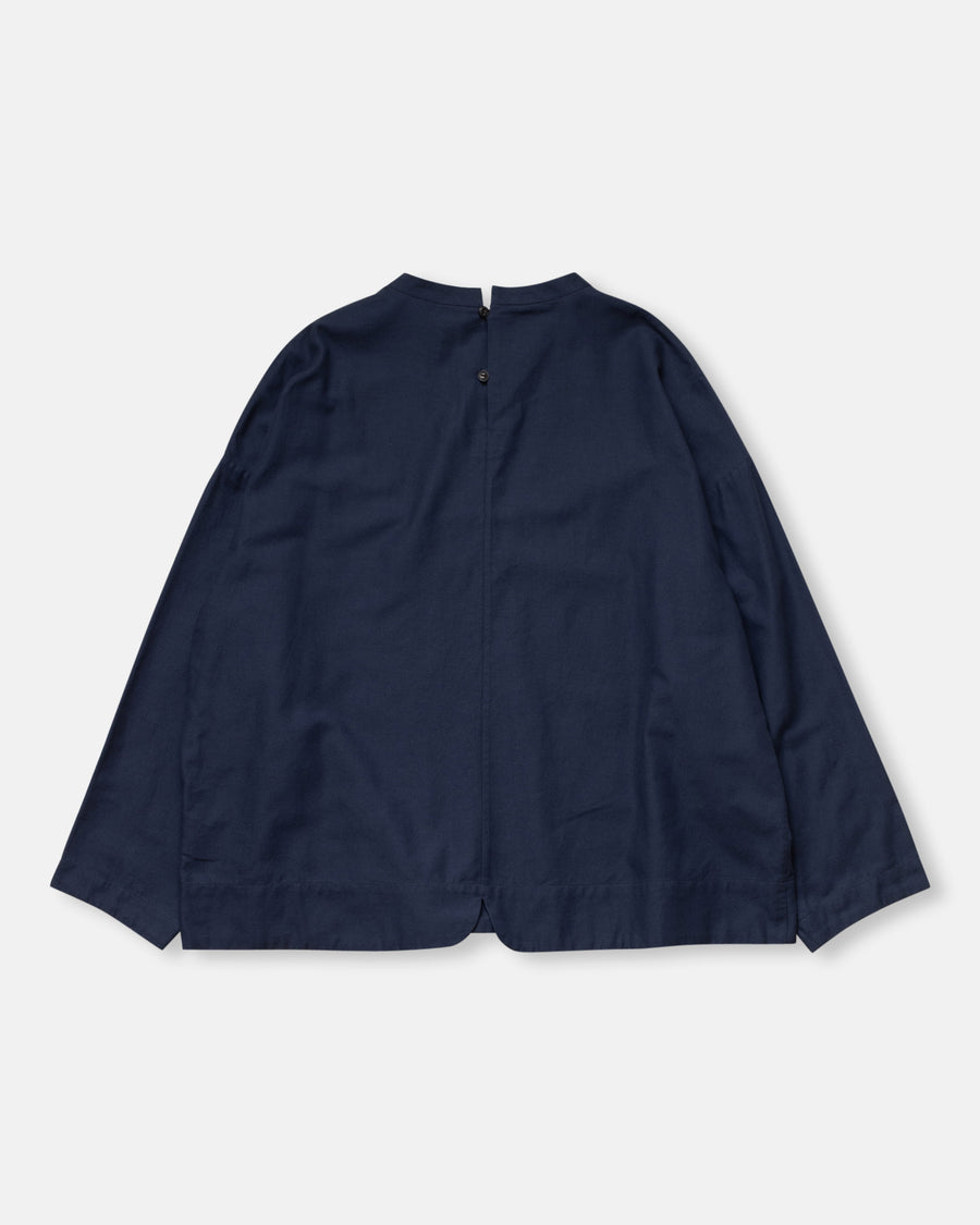 bulky slip on blouse