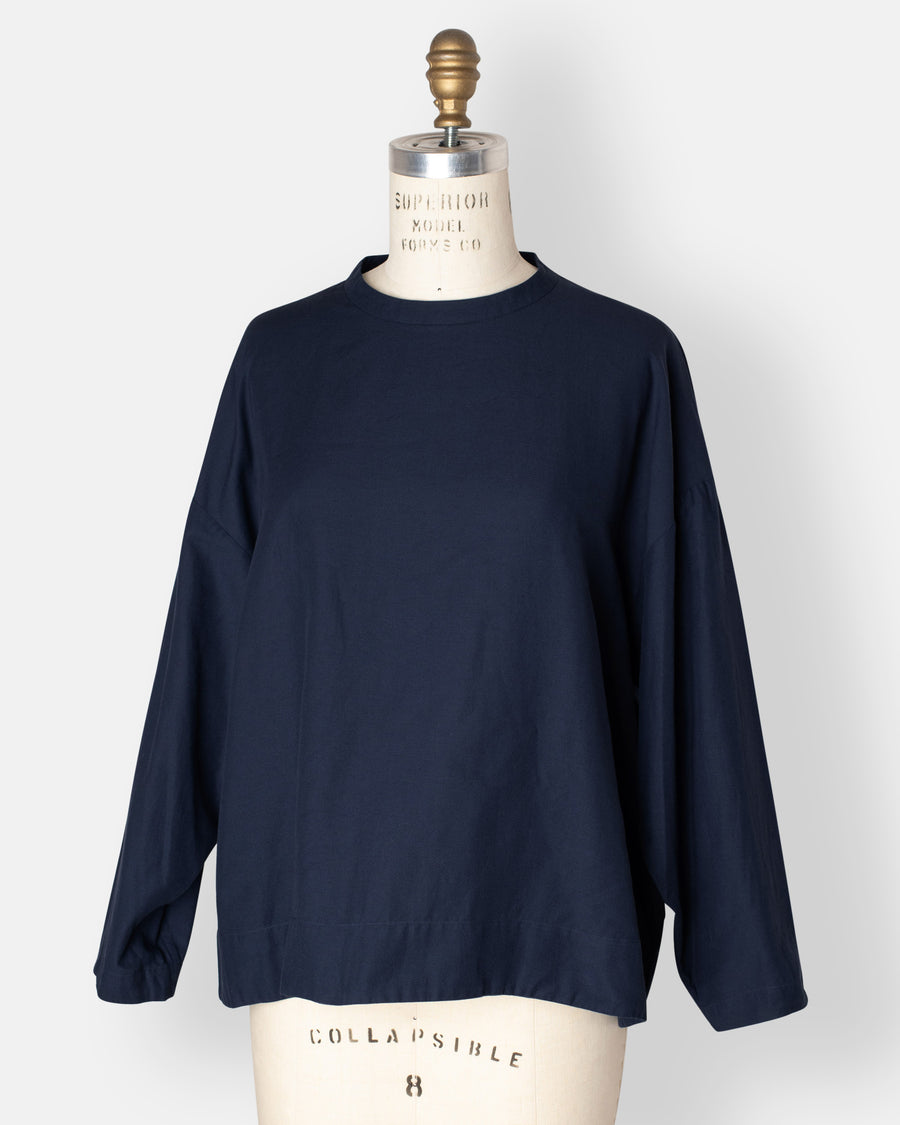 bulky slip on blouse