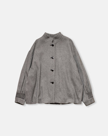 stand collar short jacket