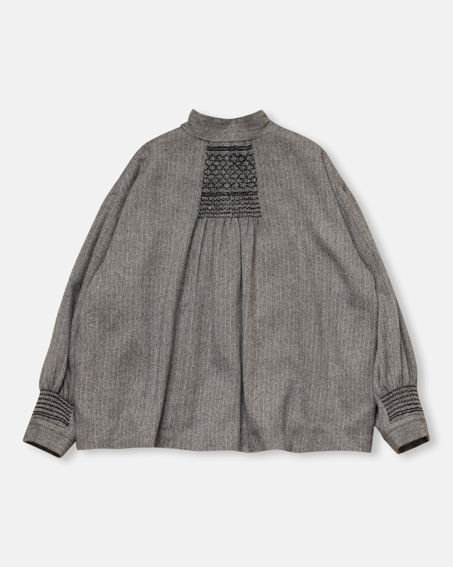 stand collar short jacket